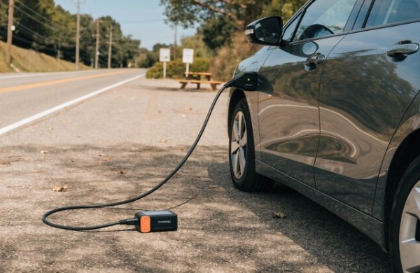 Comparison of portable and mobile EV charger sizes and power capabilities in 2026 market