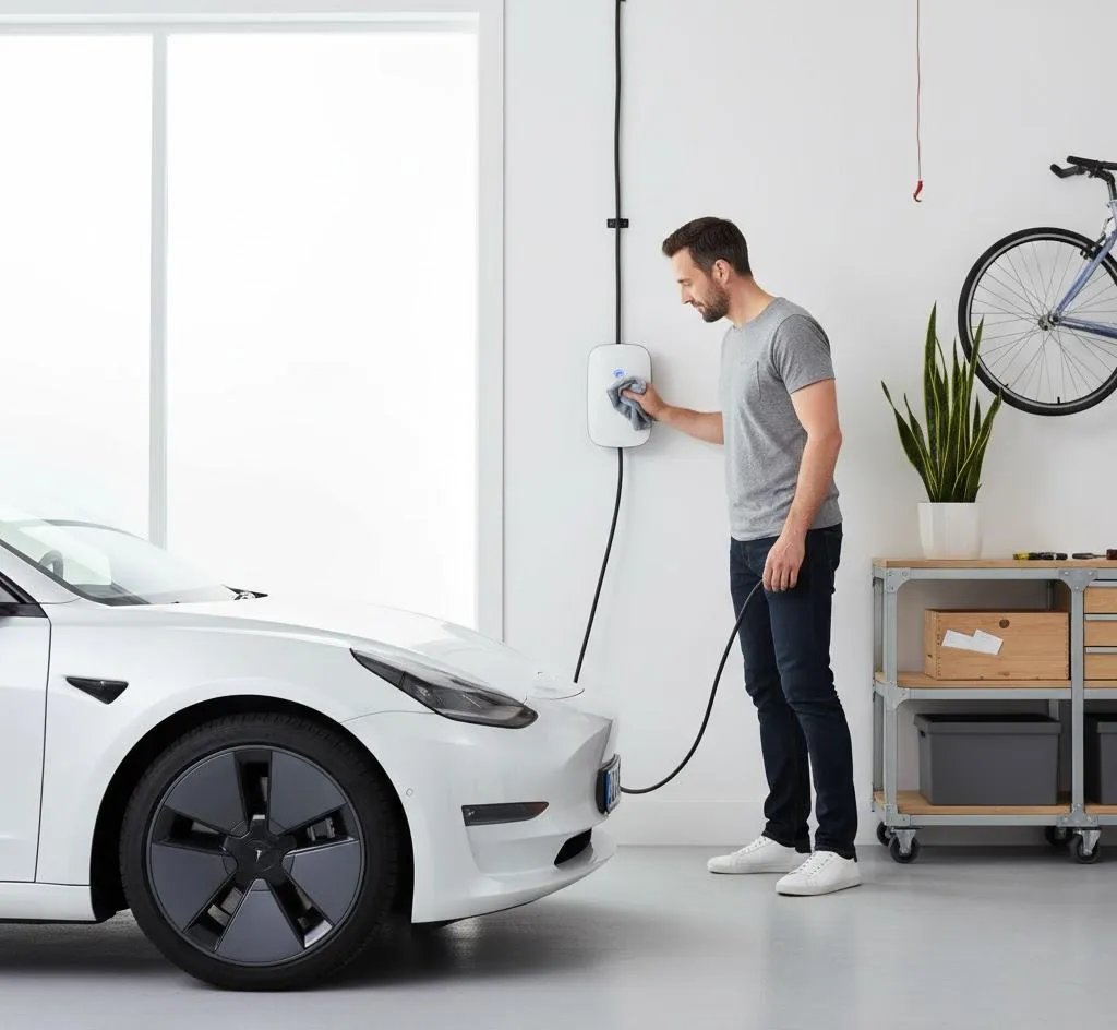 Comparison infographic showing the cost difference between annual maintenance and emergency EV charger repairs.