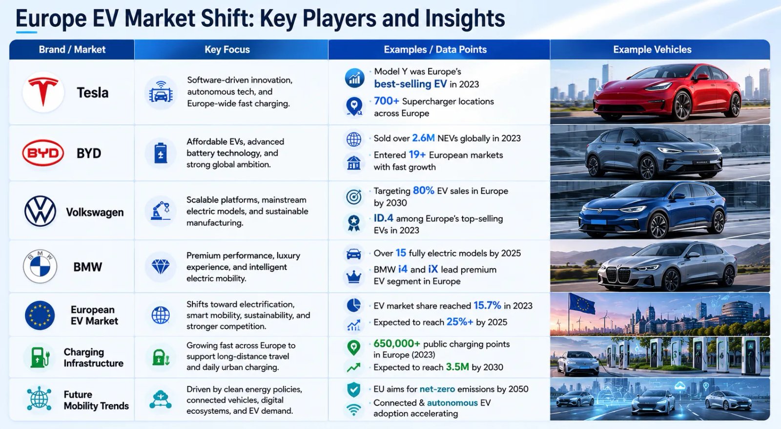 Electric mobility infrastructure development trends in Europe