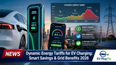 Dynamic energy tariffs EV charging smart wallbox smartphone app control 2026