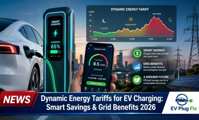 Dynamic energy tariffs EV charging smart wallbox smartphone app control 2026