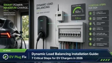 Electric vehicle charging with dynamic load balancing system installation guide 2026