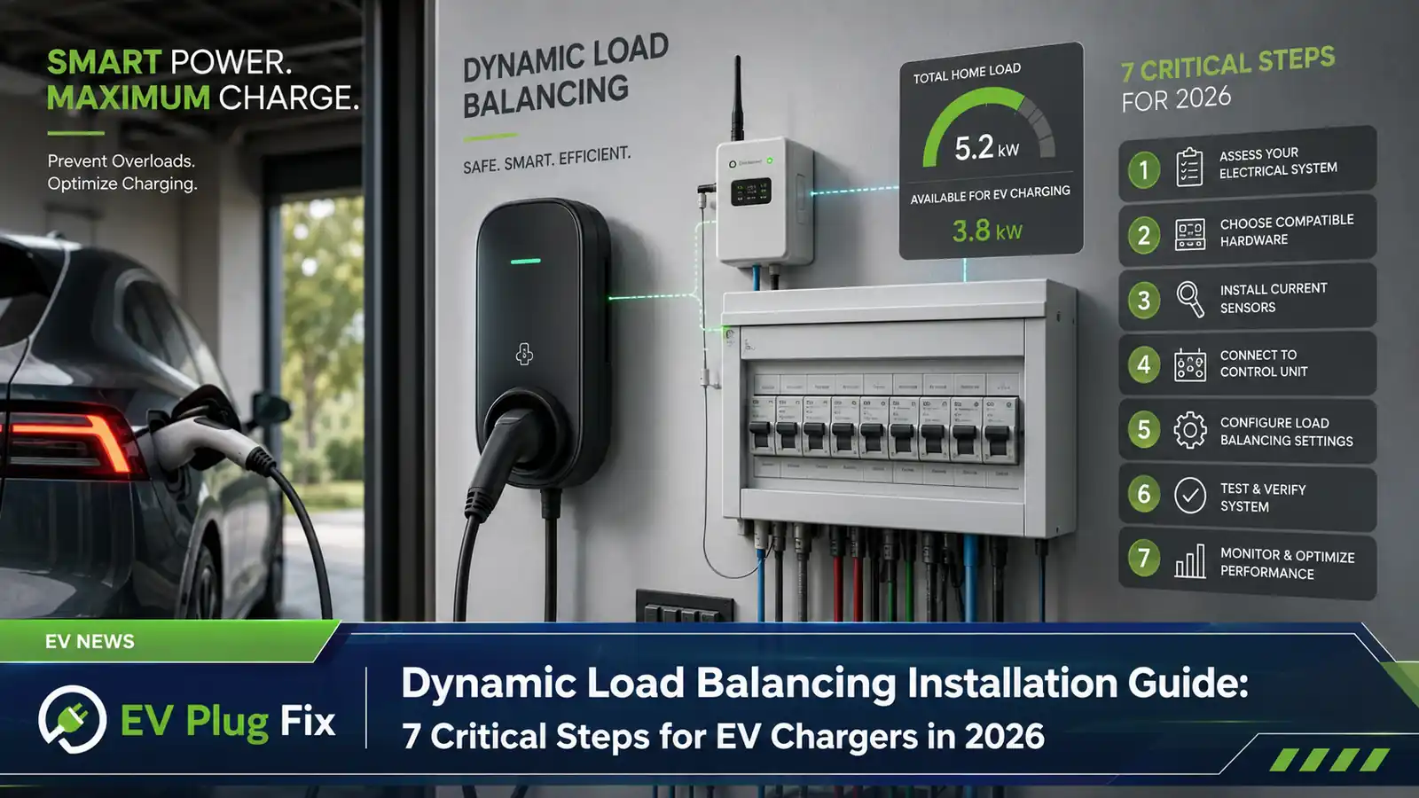 Electric vehicle charging with dynamic load balancing system installation guide 2026