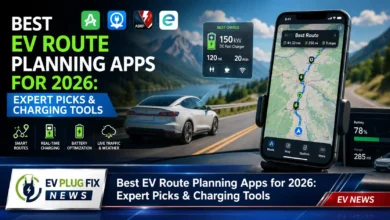 Best EV route planning apps on smartphone for 2026 road trips