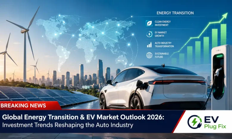 Global energy transition and EV market growth investment trends 2026 renewable energy deployment statistics