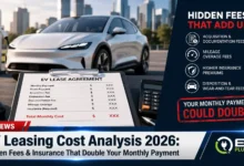 Mercedes EQS 350 and Opel Mokka EV lease cost comparison 2026