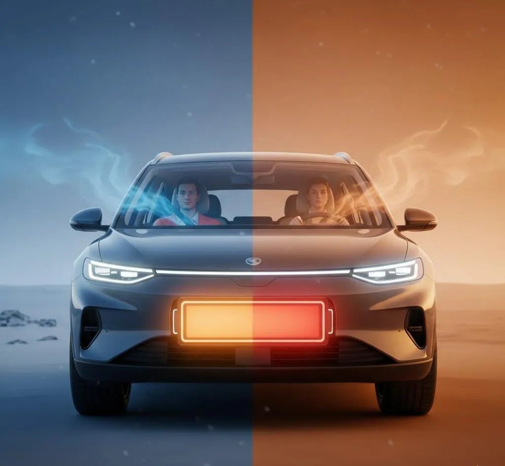 Comparison of electric vehicle fast charging power output with and without battery preconditioning in cold weather