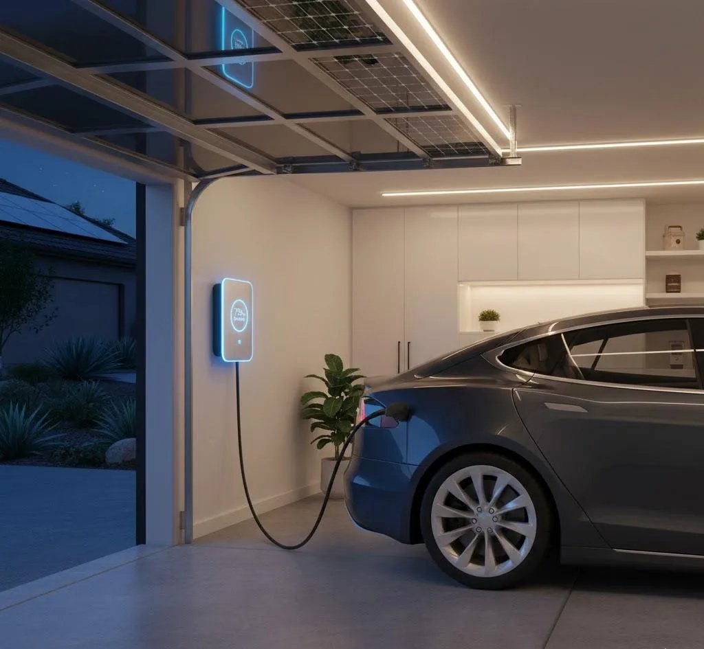 Comparison of J1772 and NACS EV charging connector types for home charging stations