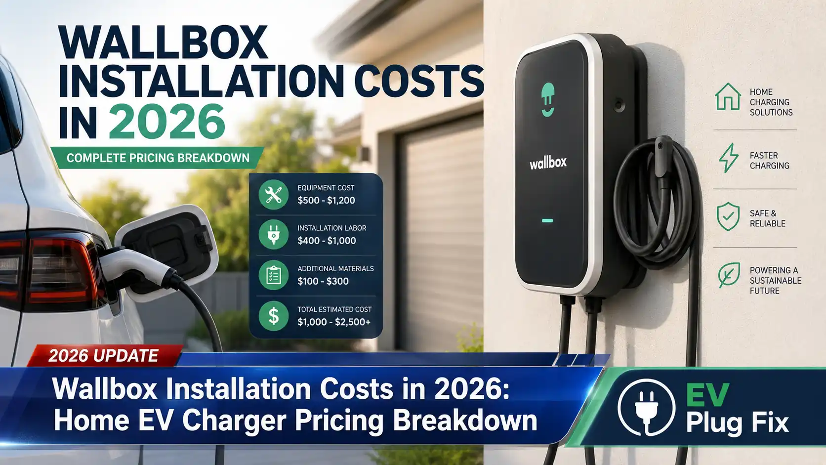 Comparison of stationary vs mobile wallbox for home electric vehicle charging