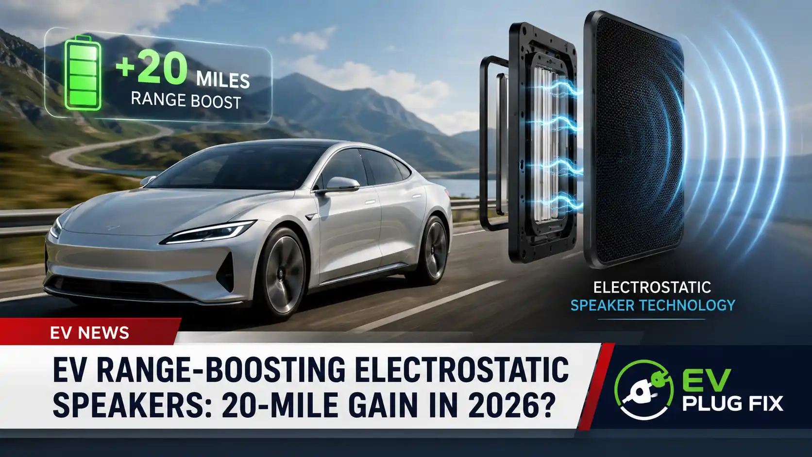 High-tech EV battery pack and electric motor drivetrain components enhancing range in 2026